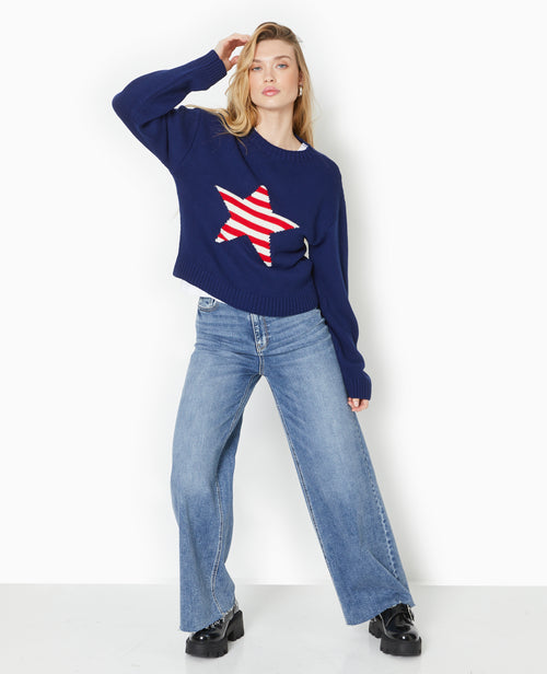 Pull en maille avec étoile - PIMKIE - 2