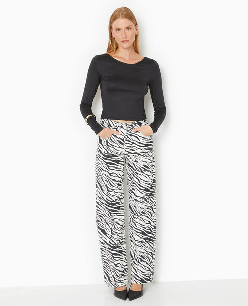 Top manches longues dos-nu avec sangles - PIMKIE - 3