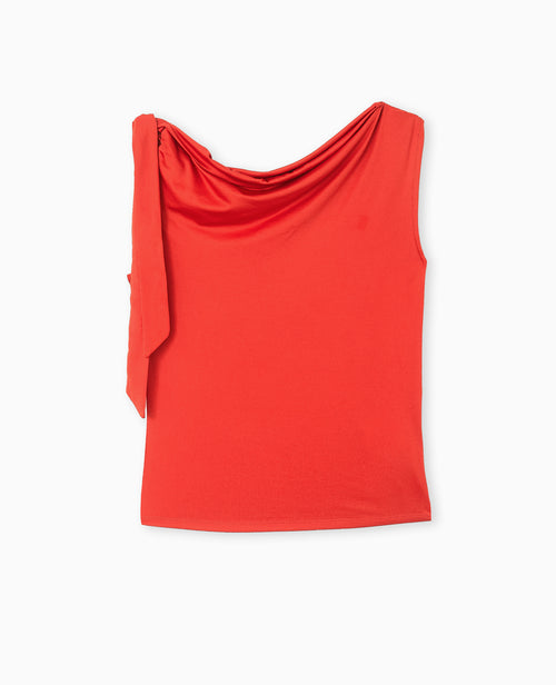 Top asymétrique avec nœud épaule - PIMKIE - 4