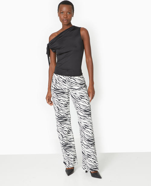 Top asymétrique avec nœud épaule - PIMKIE - 2