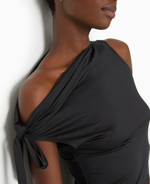 Top asymétrique avec nœud épaule - PIMKIE - 3