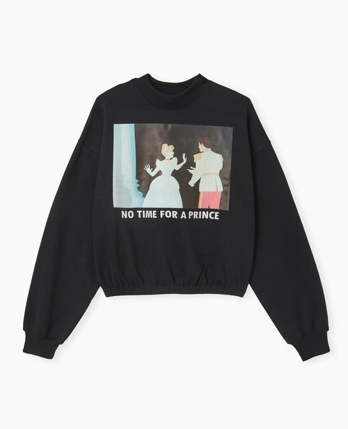 Sweat molleton NO TIME FOR A PRINCE - PIMKIE - 4