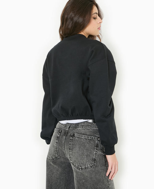 Sweat molleton NO TIME FOR A PRINCE - PIMKIE - 6