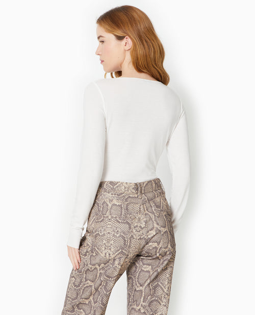 Top manches longues avec fronces côtés - PIMKIE - 5