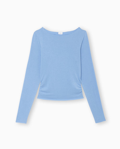 Top manches longues avec fronces côtés - PIMKIE - 4