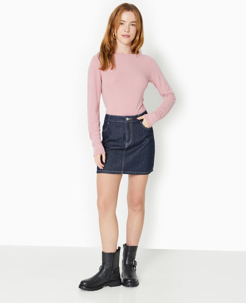 Top manches longues avec fronces côtés - PIMKIE - 2