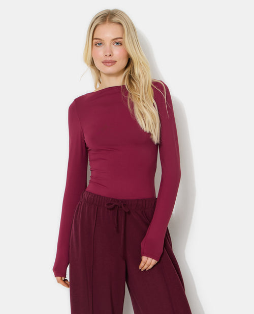 Body manches longues encolure bateau - PIMKIE - 1