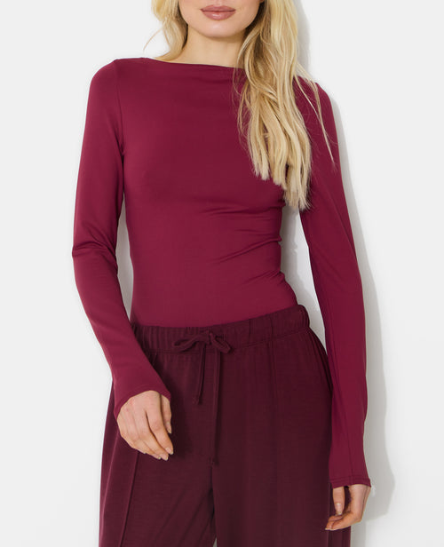 Body manches longues encolure bateau - PIMKIE - 2