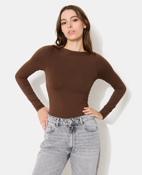 Body manches longues encolure bateau - PIMKIE - 5