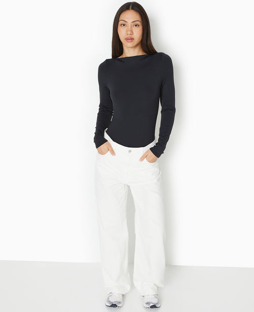 Body manches longues encolure bateau - PIMKIE - 2