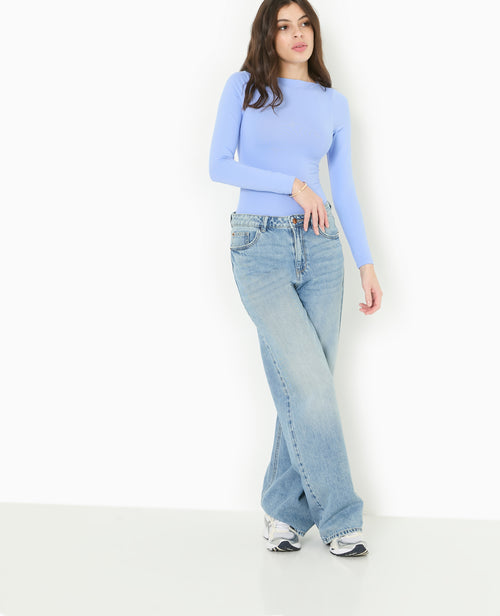 Body manches longues encolure bateau - PIMKIE - 2