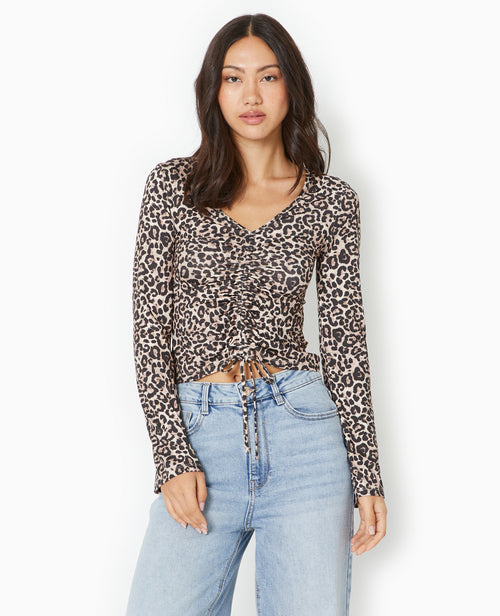 Top manches longues avec liens coulissés - PIMKIE - 4