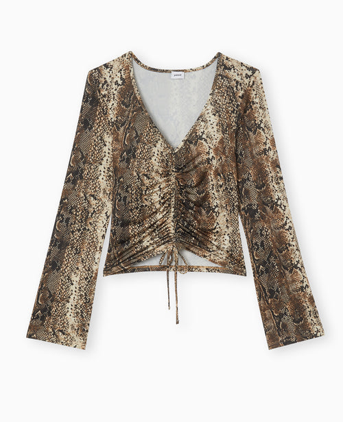 Top manches longues avec liens coulissés - PIMKIE - 4