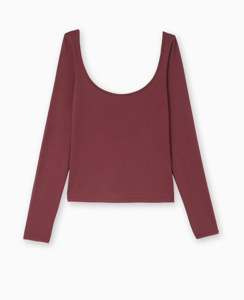 Top manches longues encolure danseuse - PIMKIE - 4