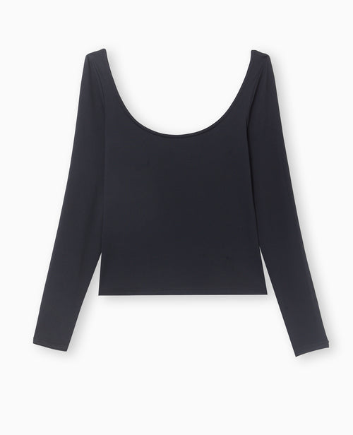 Top manches longues encolure danseuse - PIMKIE - 4