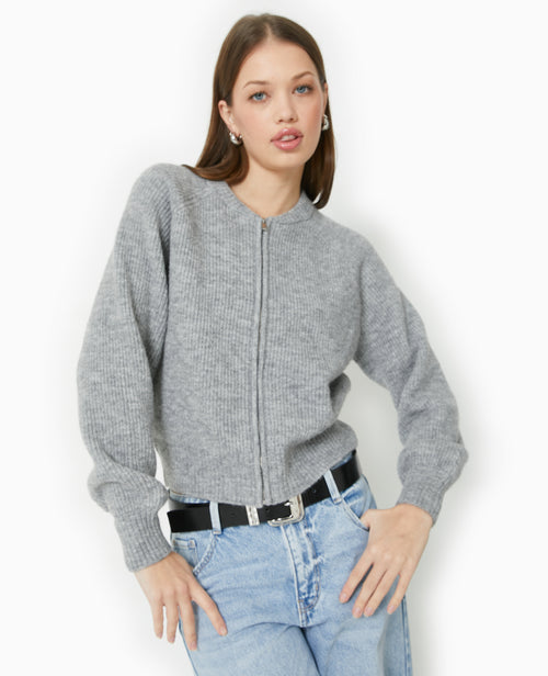Gilet zippé en maille - PIMKIE - 5