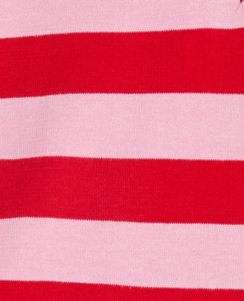Pull col polo en maille rayée - PIMKIE - 8