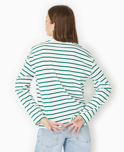 Marinière oversize manches longues - PIMKIE - 6