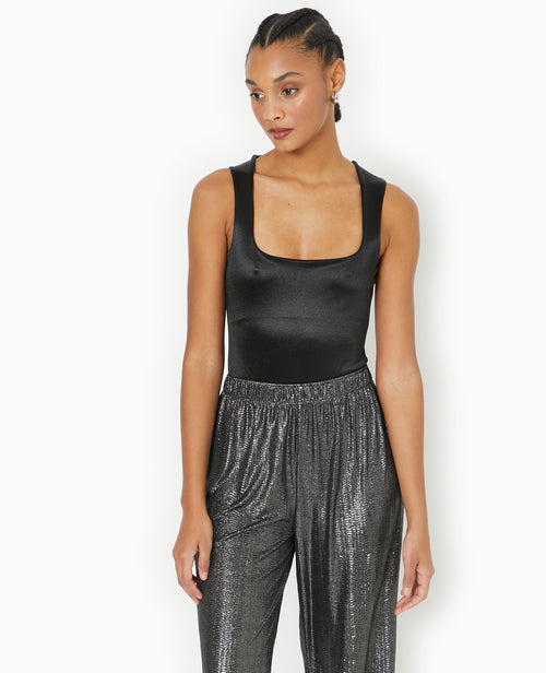 Body encolure carrée en maille brillante - PIMKIE - 5