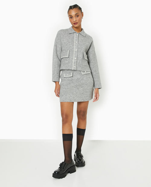 Gilet droit avec boutons fantaisie - PIMKIE - 7