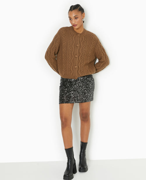 Gilet en maille fantaisie - PIMKIE - 2