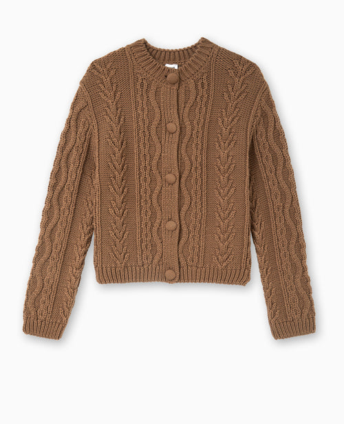 Gilet en maille fantaisie - PIMKIE - 4