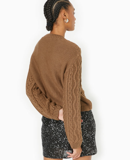 Gilet en maille fantaisie - PIMKIE - 6