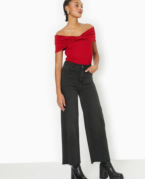 Top bustier en maille avec nœud - PIMKIE - 7