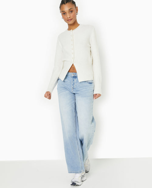 Gilet cintré avec boutons perles - PIMKIE - 7