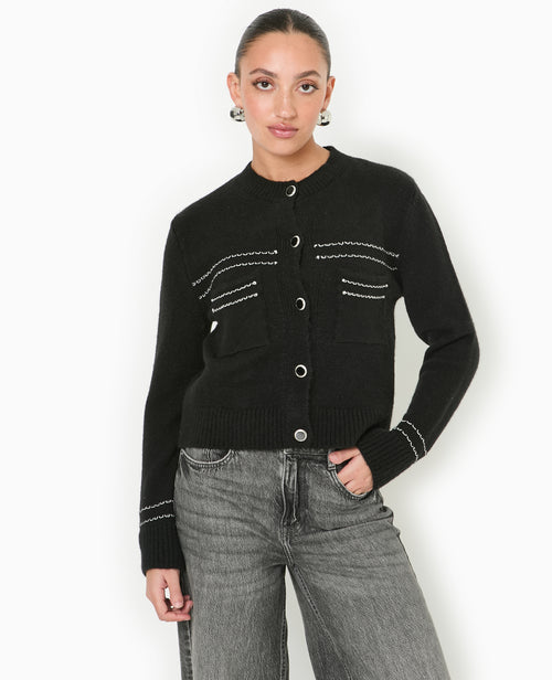 Gilet avec détails contrastés - PIMKIE - 2