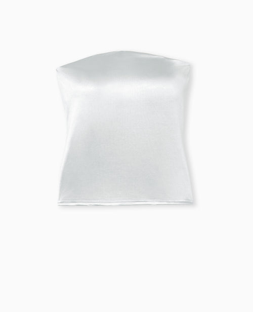 Top bustier bandeau en maille brillante - PIMKIE - 4