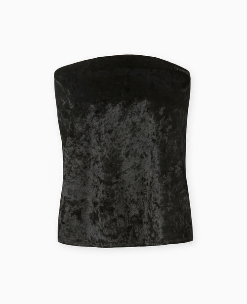 Top bustier en velours - PIMKIE - 4