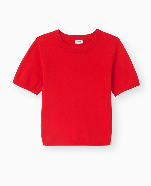 Pull manches courtes en maille fine - PIMKIE - 4