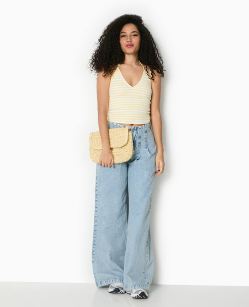 Top dos-nu court rayé - PIMKIE - 2