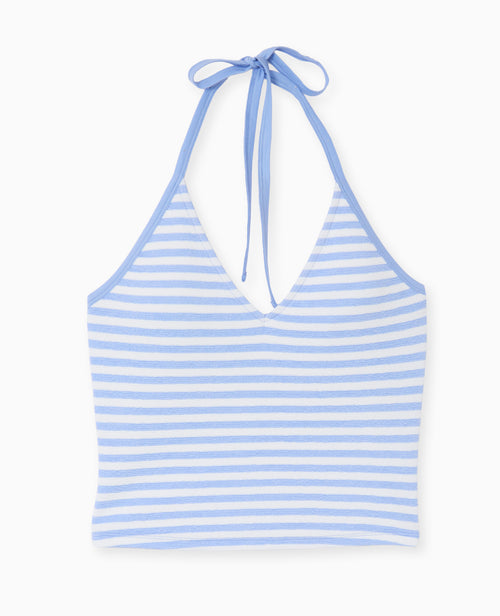 Top dos-nu court rayé - PIMKIE - 4