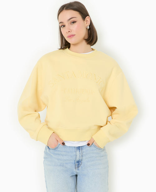 Sweat col rond avec broderie - PIMKIE - 1