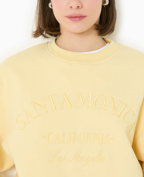 Sweat col rond avec broderie - PIMKIE - 2