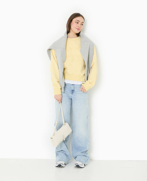 Sweat col rond avec broderie - PIMKIE - 3