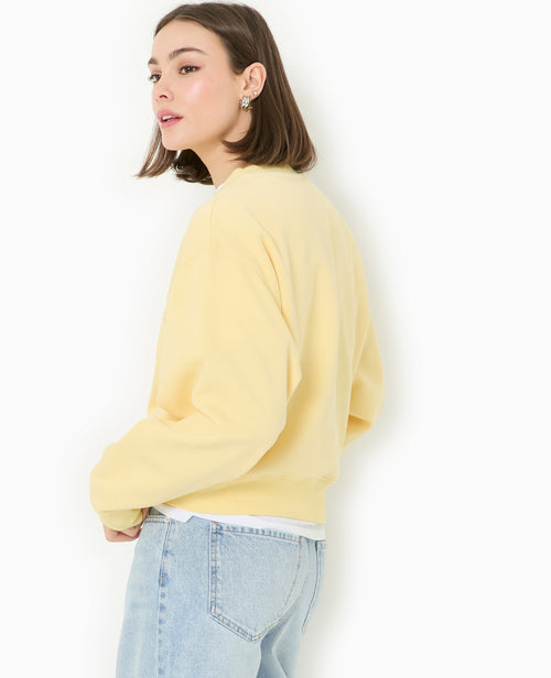 Sweat col rond avec broderie - PIMKIE - 6