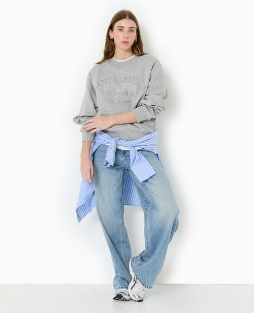 Sweat col rond avec broderie - PIMKIE - 2