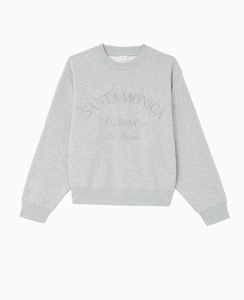 Sweat col rond avec broderie - PIMKIE - 4