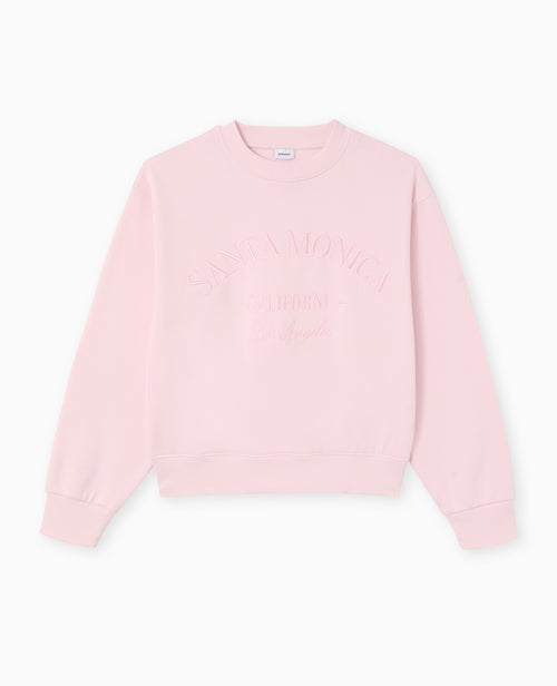 Sweat col rond avec broderie - PIMKIE - 4