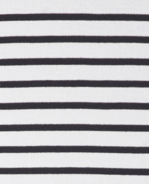 T-shirt court en maille côtelée rayée - PIMKIE - 7