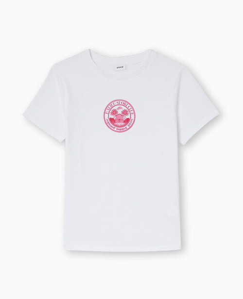 T-shirt ajusté avec print - PIMKIE - 4