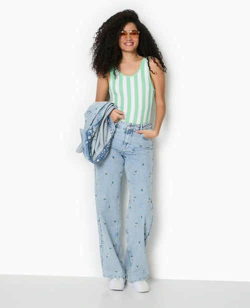 Body maille reliefée rayé - PIMKIE - 2