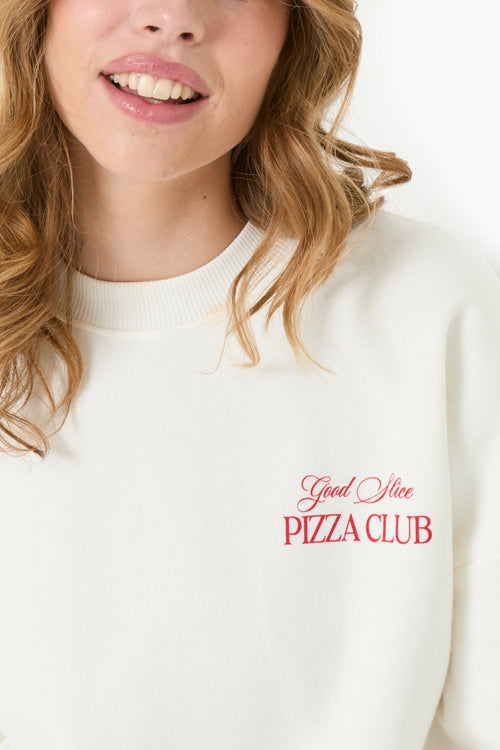 Sweat oversize avec print poitrine et dos - PIMKIE - 3