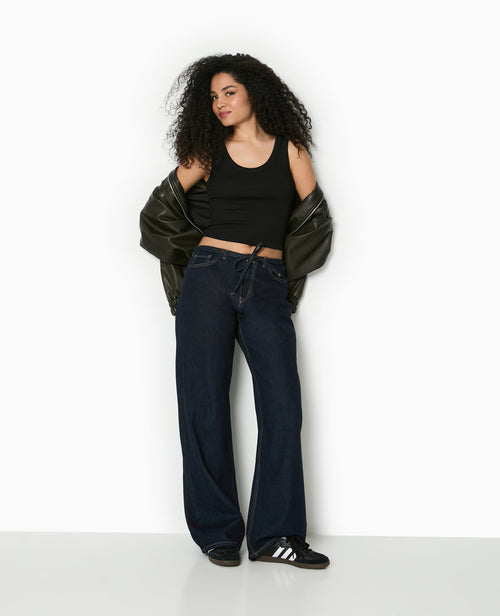 Débardeur court en maille côtelée - PIMKIE - 2