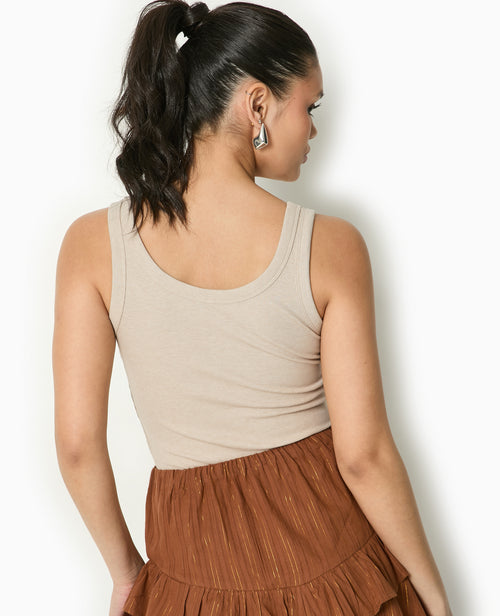 Débardeur court en maille côtelée - PIMKIE - 6