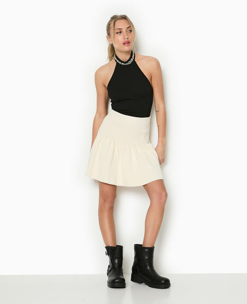 Top dos-nu col avec brillants - PIMKIE - 1