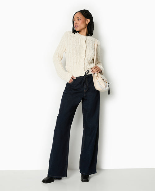 Gilet en maille torsadée - PIMKIE - 2